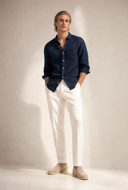 Yacht Loafers - Beige - Men