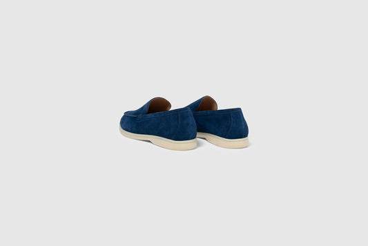 Yacht Loafers - Navy Blue - men