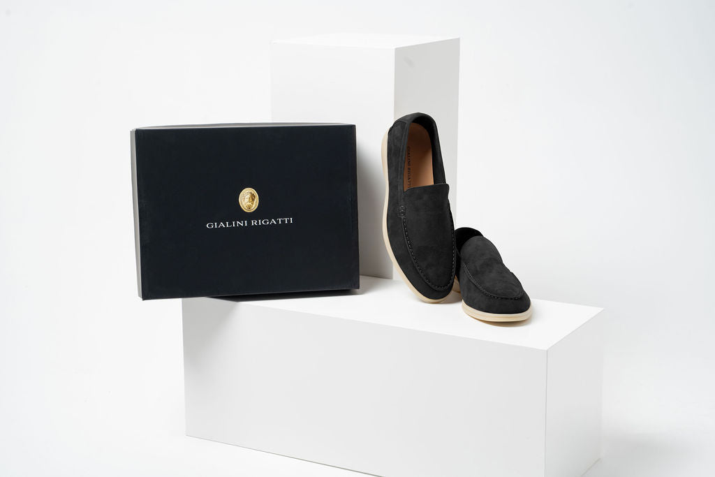 Yacht Loafers - Black - Men
